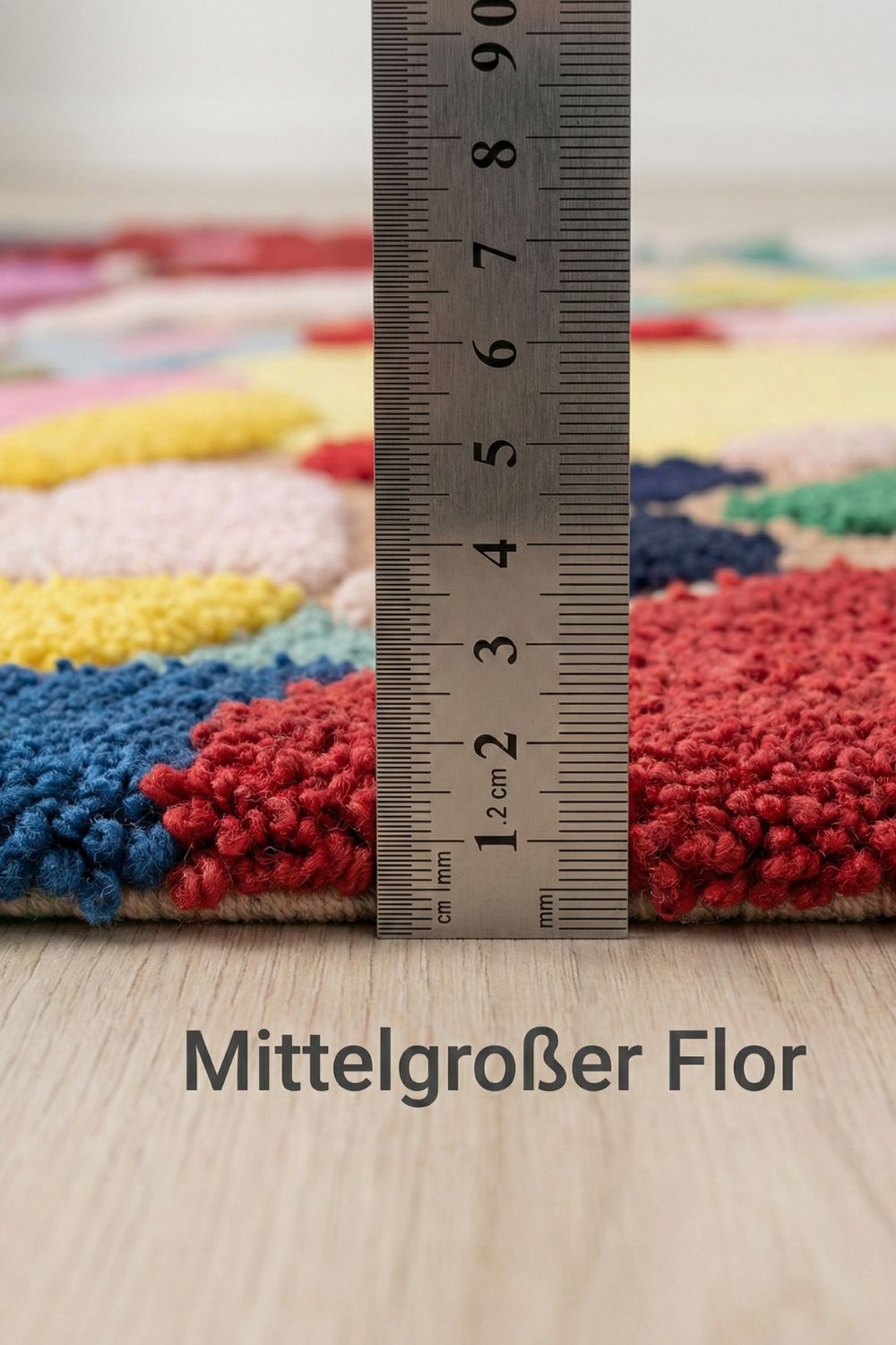 Modern wool carpet