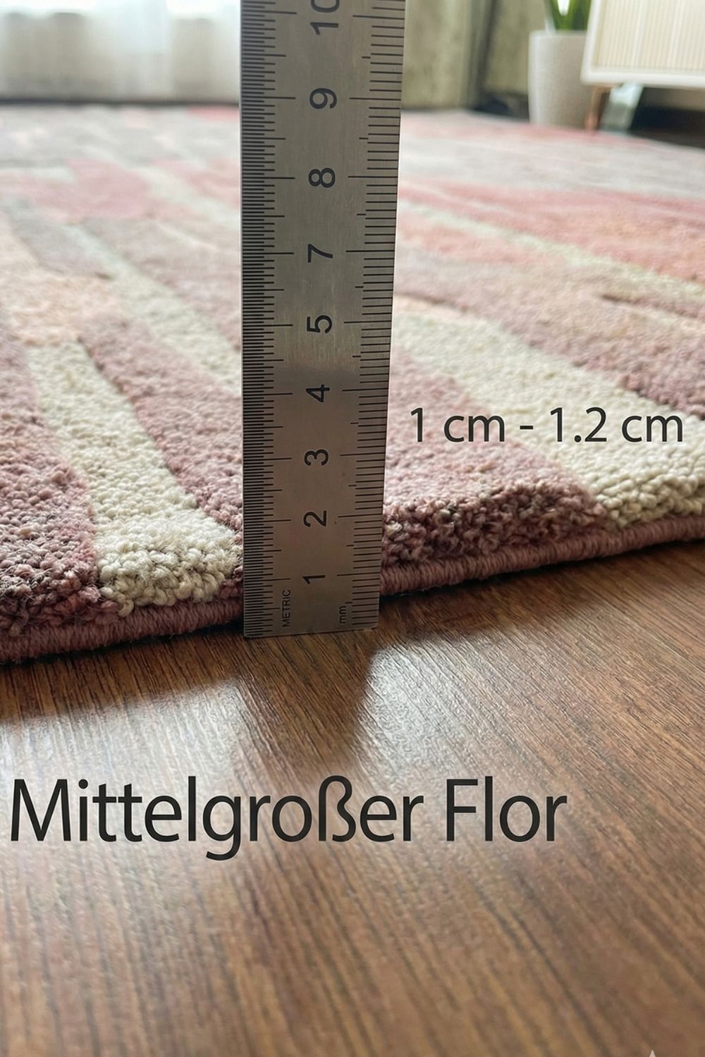 Modern wool carpet