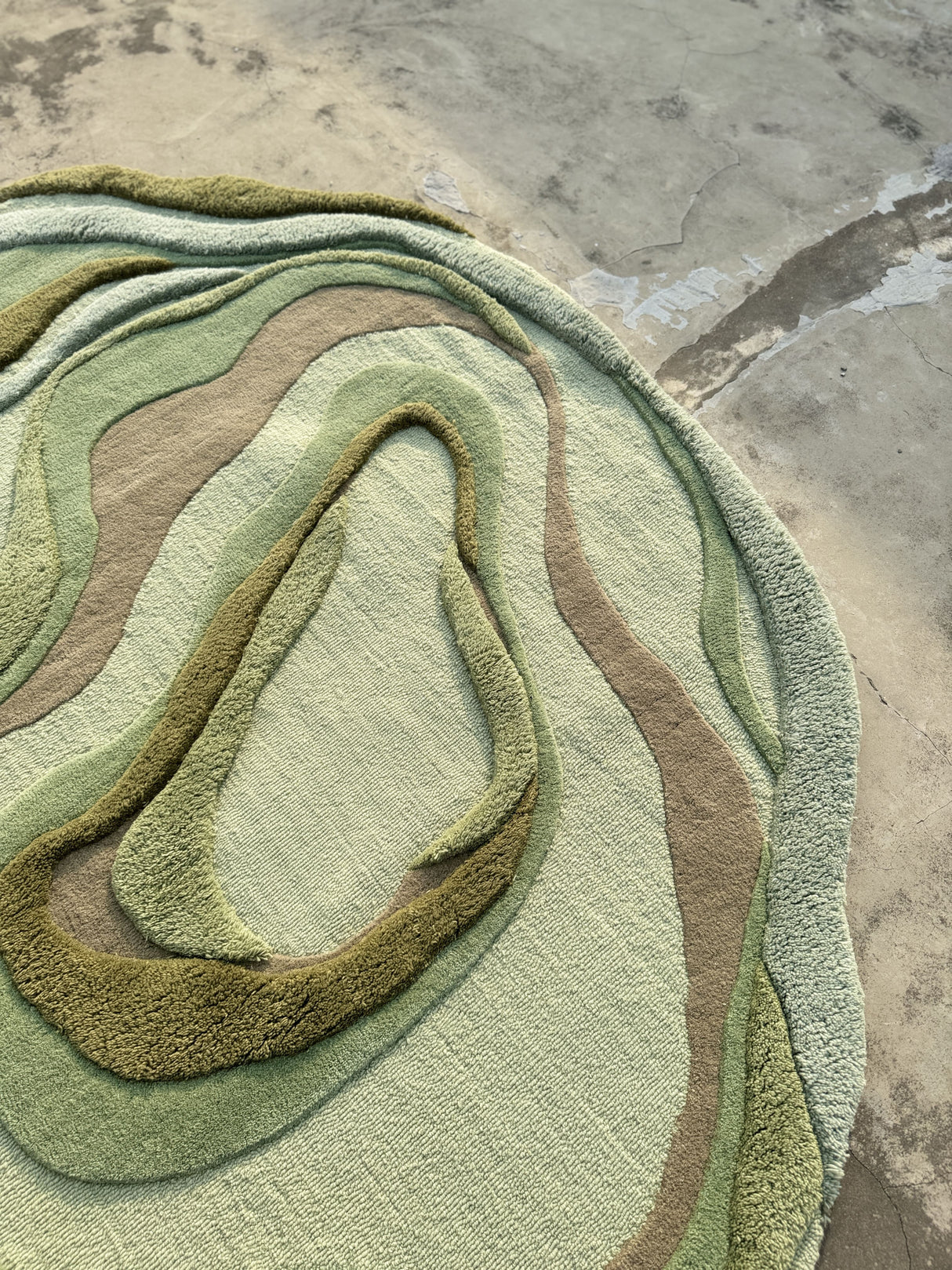 High-quality wool rug