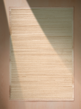 Timeless beige living room rug