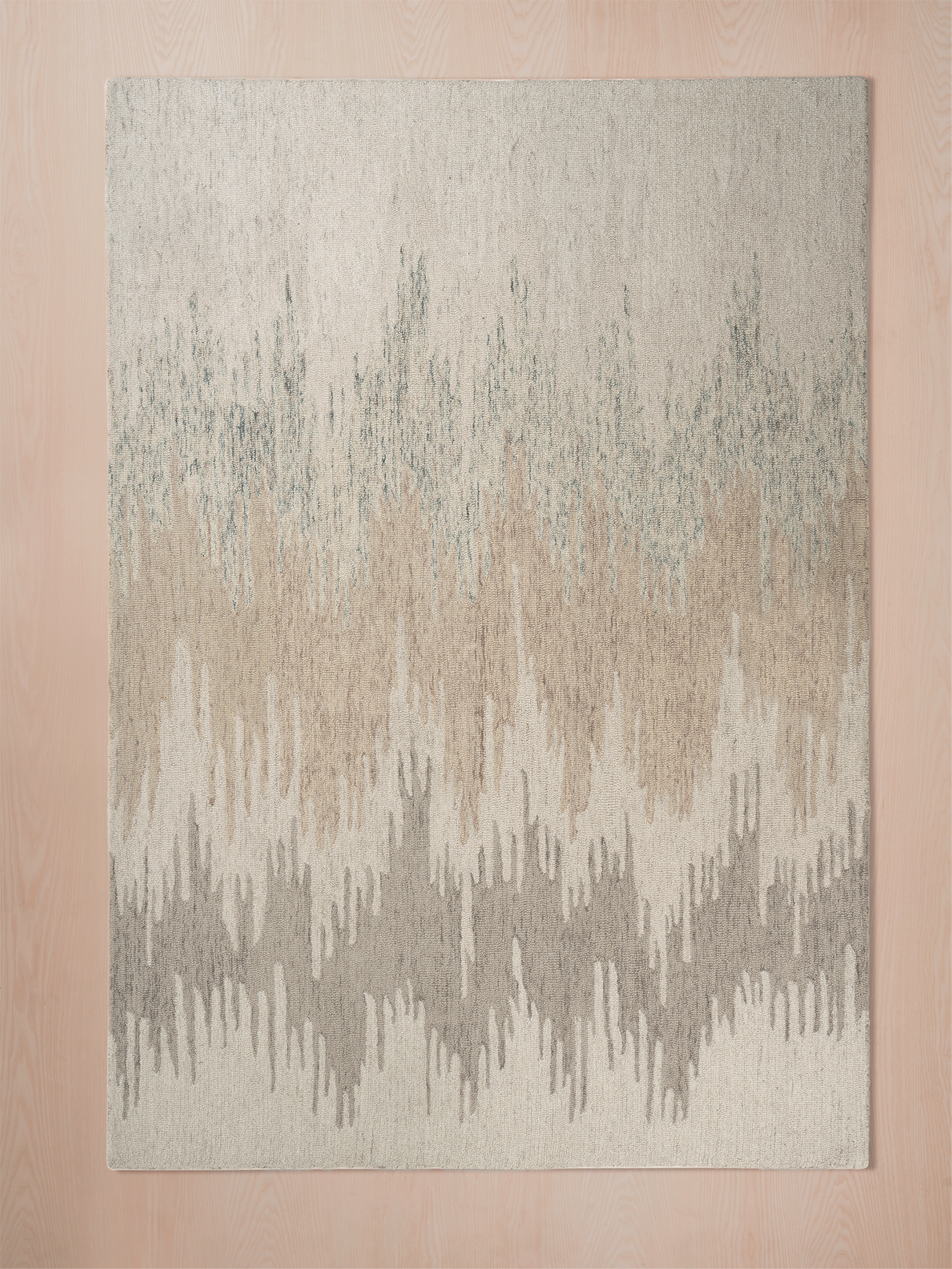 Stylish wool rug for the home