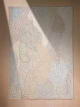 Elegant designer wool rug