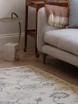 Modern Blue Living Room Rug