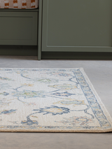 Modern Blue Living Room Rug