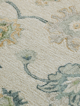 Modern Blue Living Room Rug