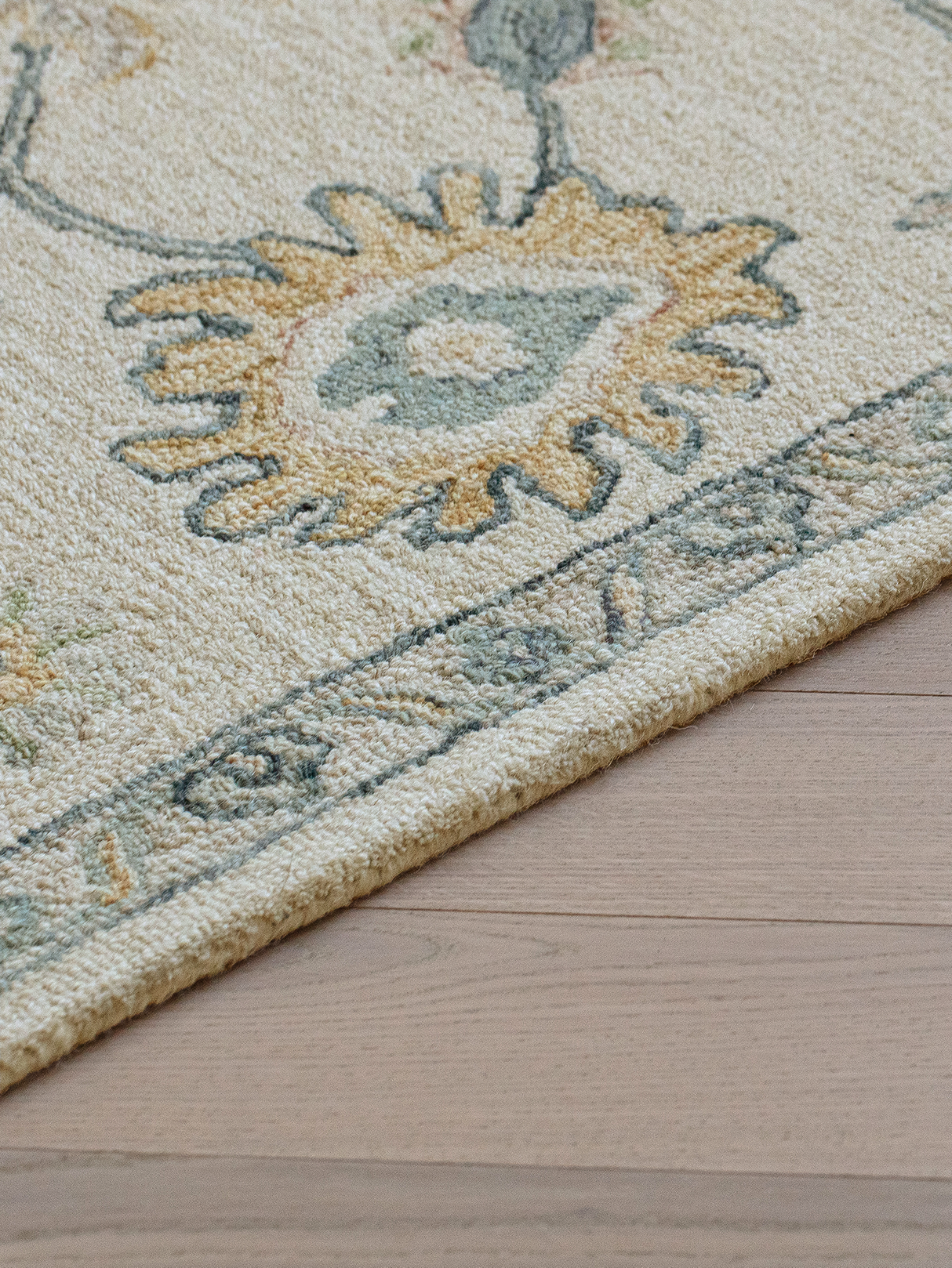 Modern Blue Living Room Rug