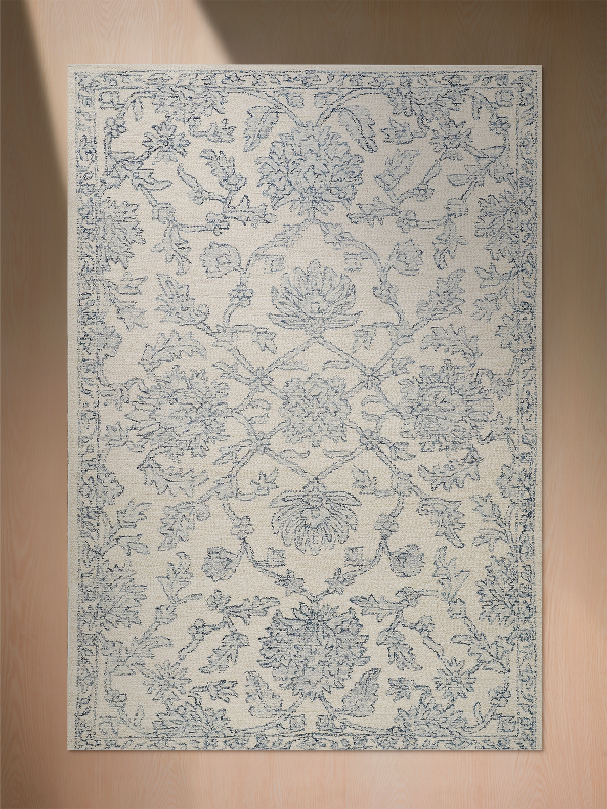 Modern wool rug