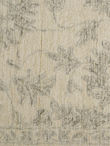 Timeless beige wool rug