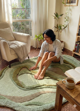High-quality wool rug