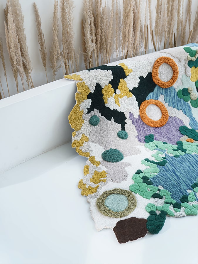 Luxurious wool rug