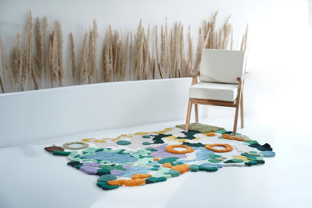 Luxurious wool rug