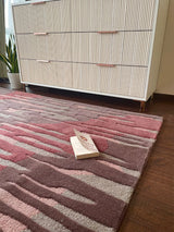 Modern wool carpet