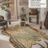 Premium hand-tufted wool rug