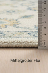 Modern Blue Living Room Rug